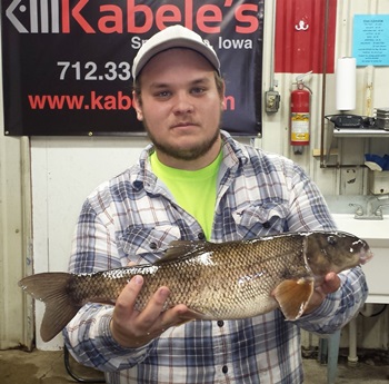 AUSTIN STEFFEN's White Sucker 21.3inch, 03-22-16